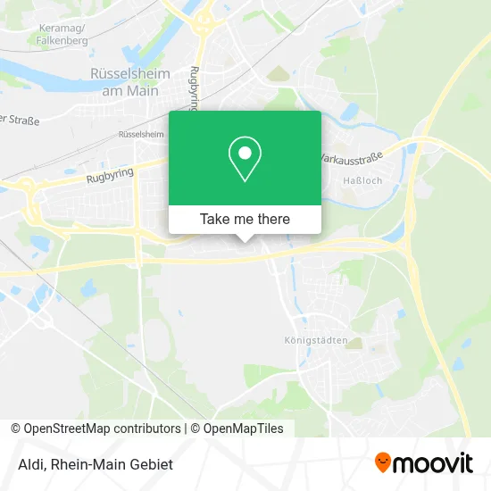 Aldi map