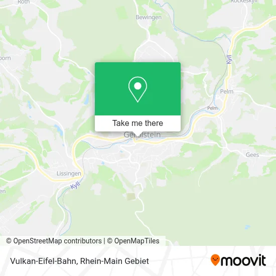 Vulkan-Eifel-Bahn map