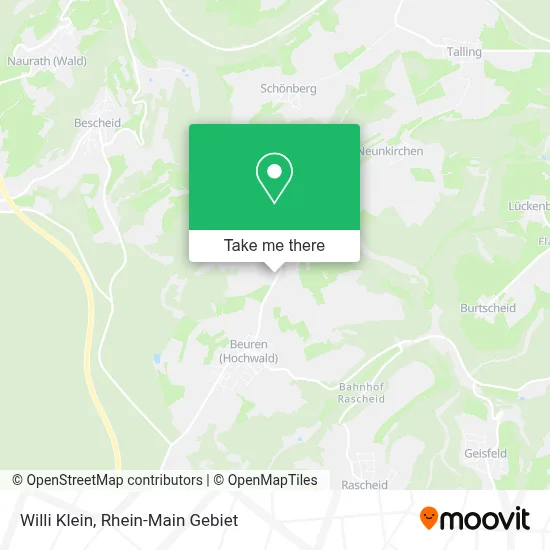 Willi Klein map