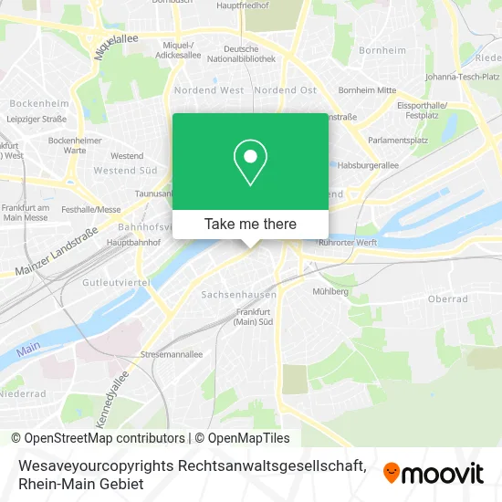 Wesaveyourcopyrights Rechtsanwaltsgesellschaft map