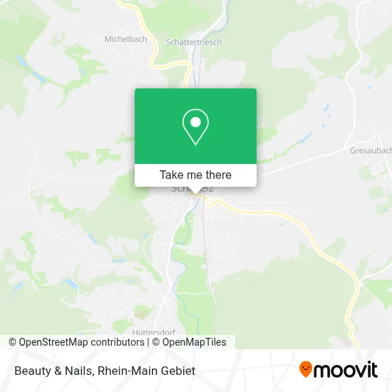 Beauty & Nails map
