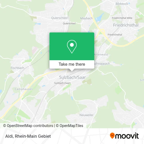 Aldi map