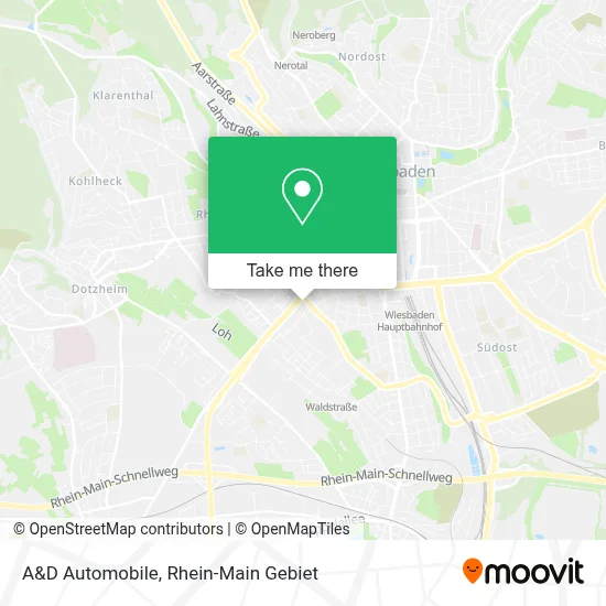A&D Automobile map