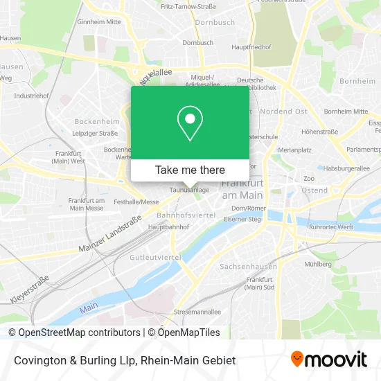 Covington & Burling Llp map
