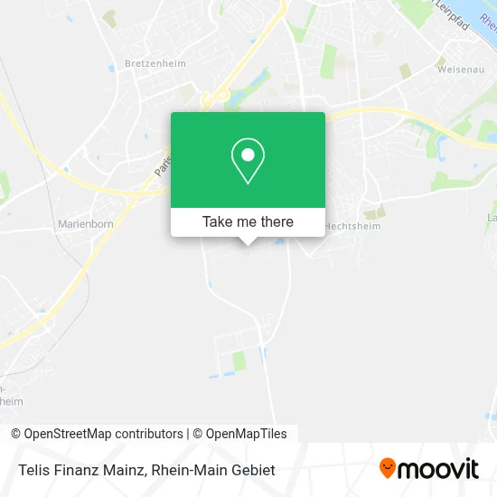 Telis Finanz Mainz map
