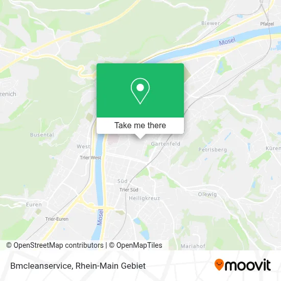 Bmcleanservice map