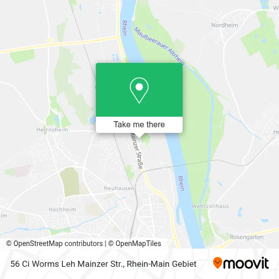 56 Ci Worms Leh Mainzer Str. map
