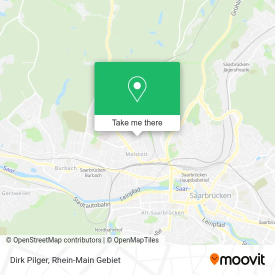 Dirk Pilger map