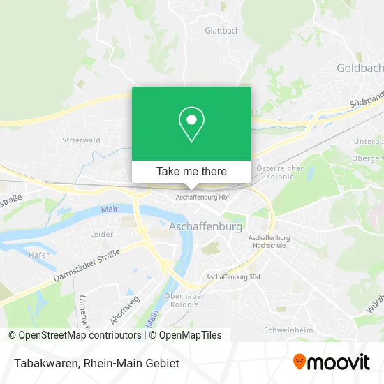 Tabakwaren map