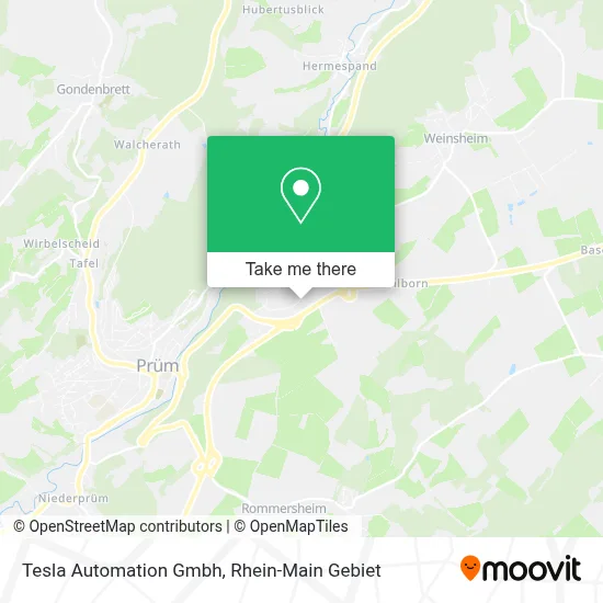 Tesla Automation Gmbh map