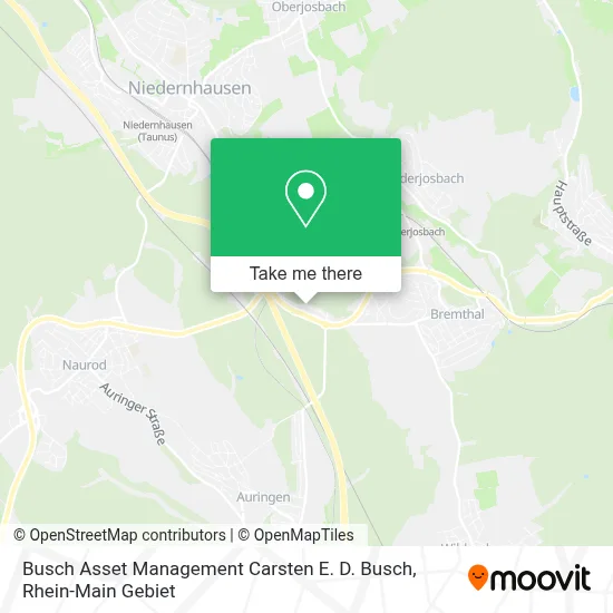 Busch Asset Management Carsten E. D. Busch map