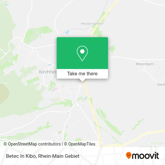 Betec In Kibo map
