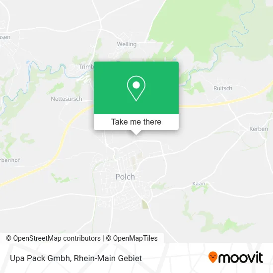 Upa Pack Gmbh map