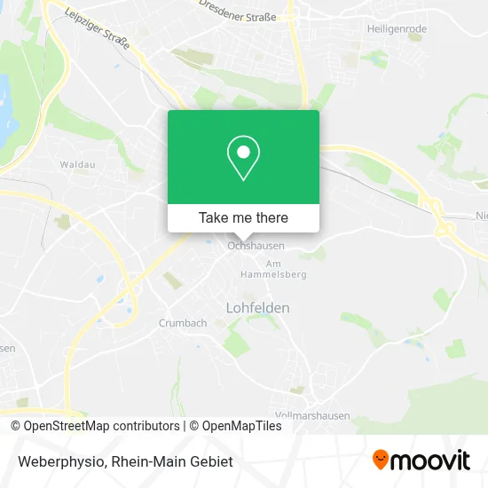 Weberphysio map