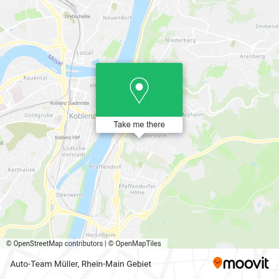 Auto-Team Müller map
