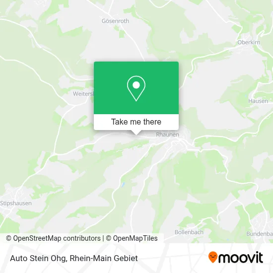 Auto Stein Ohg map