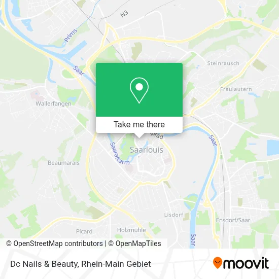 Dc Nails & Beauty map