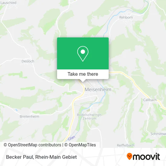 Becker Paul map