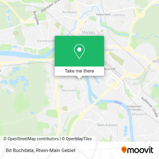 Bd Buchdata map