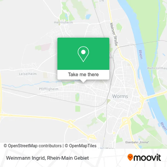 Weinmann Ingrid map