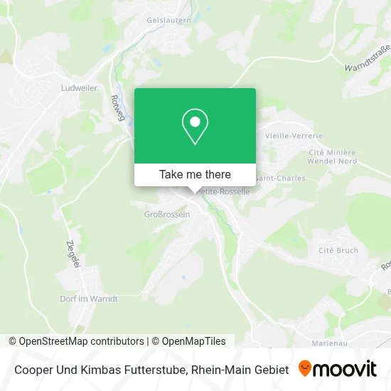 Cooper Und Kimbas Futterstube map