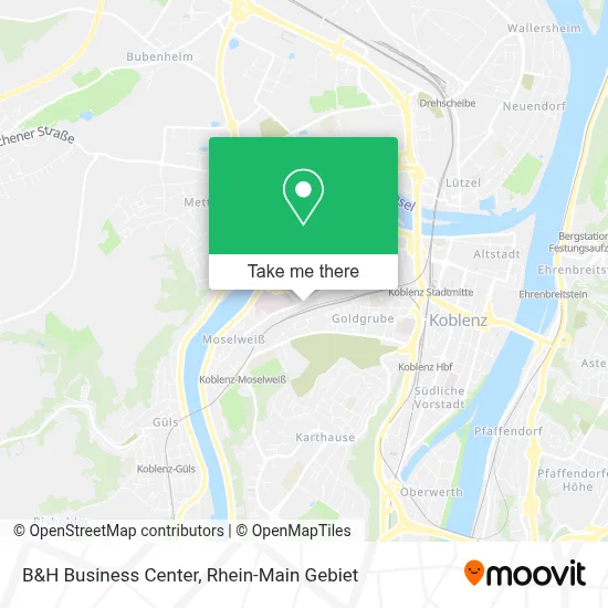 B&H Business Center map