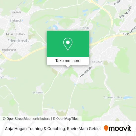 Anja Hogan Training & Coaching map
