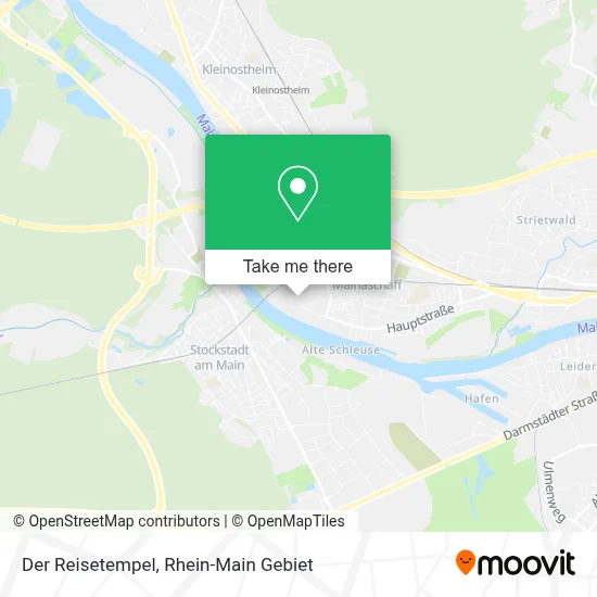 Der Reisetempel map