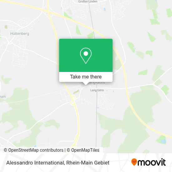 Alessandro International map