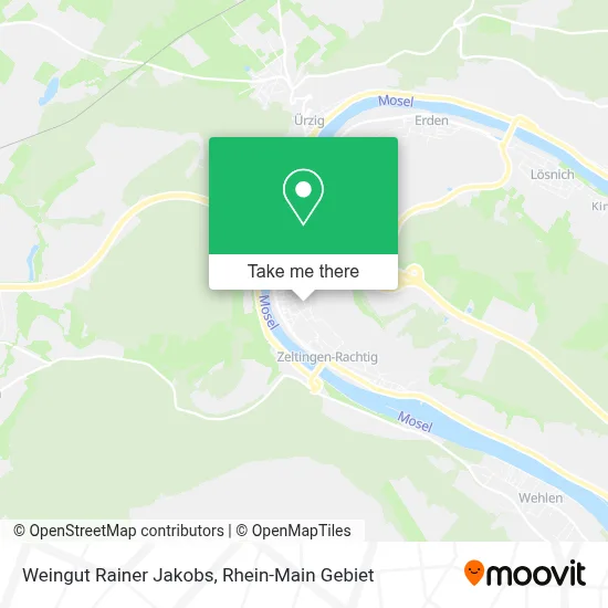 Weingut Rainer Jakobs map