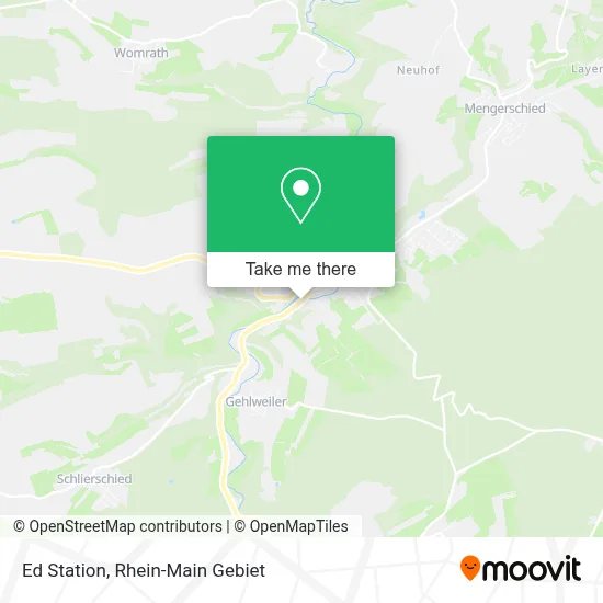 Ed Station map