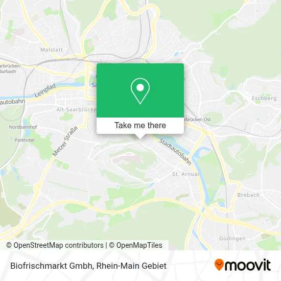 Biofrischmarkt Gmbh map