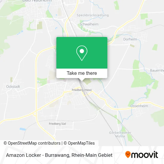 Amazon Locker - Burrawang map