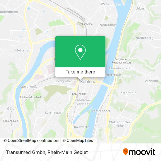 Transumed Gmbh map
