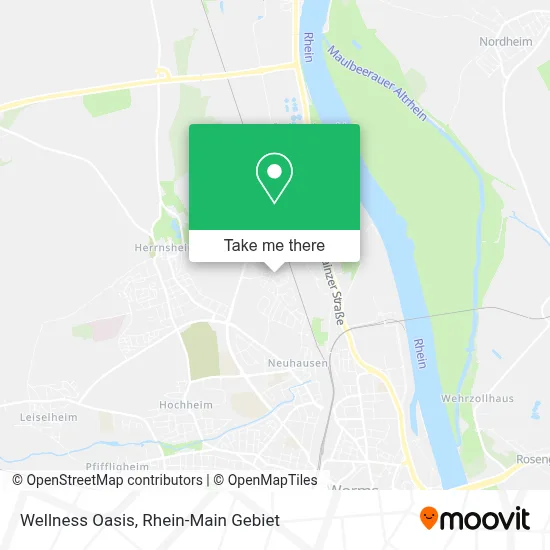 Wellness Oase map