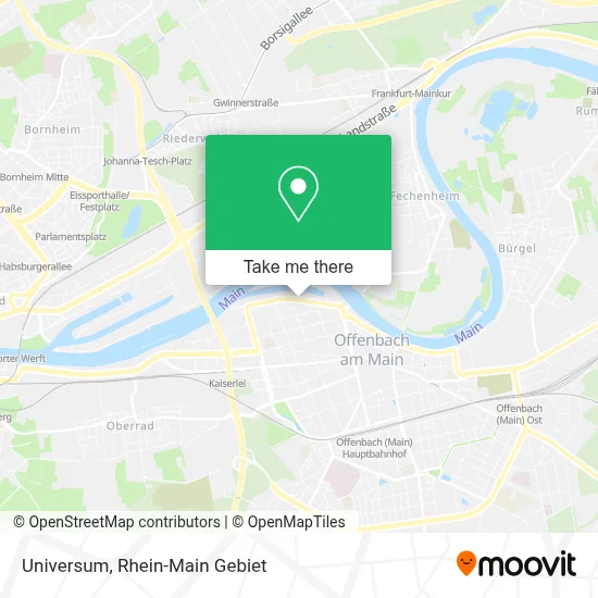 Universum map