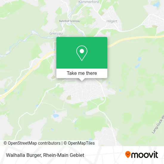 Walhalla Burger map