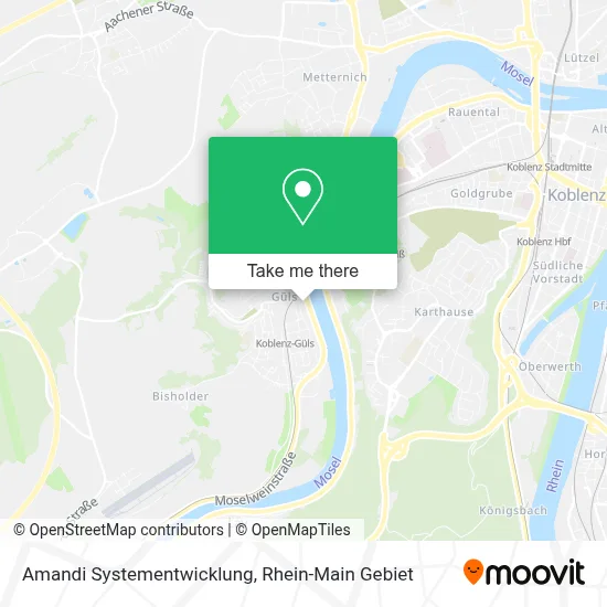 Amandi Systementwicklung map