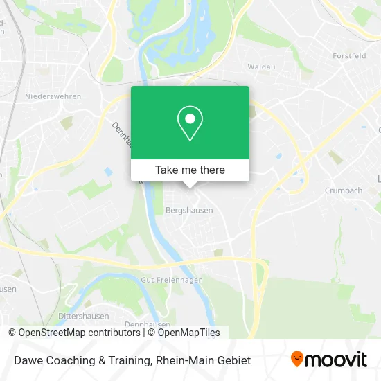 Dawe Coaching & Training map