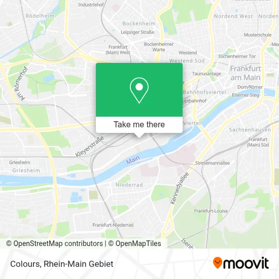 Colours map