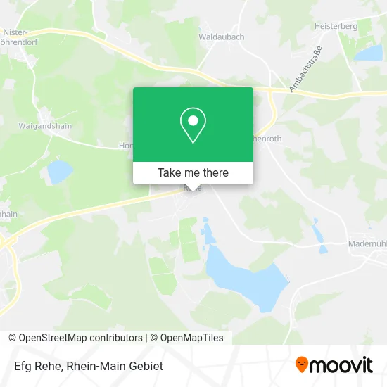 Efg Rehe map