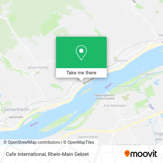 Cafe International map