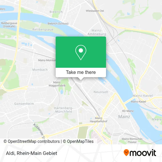 Aldi map