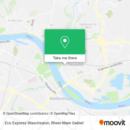 Eco Express Waschsalon map