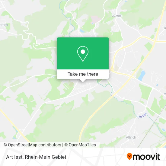 Art Isst map