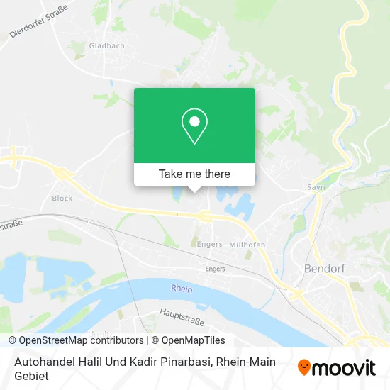Autohandel Halil Und Kadir Pinarbasi map