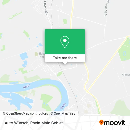 Auto Wünsch map