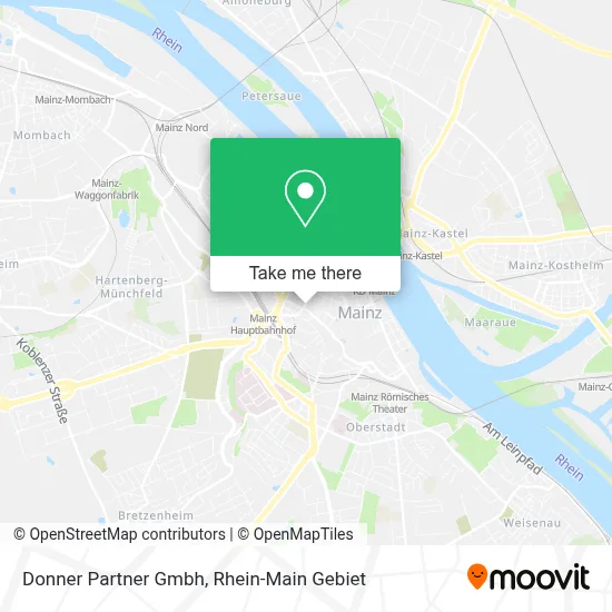 Donner Partner Gmbh map