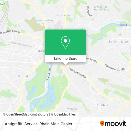 Antigraffiti Service map