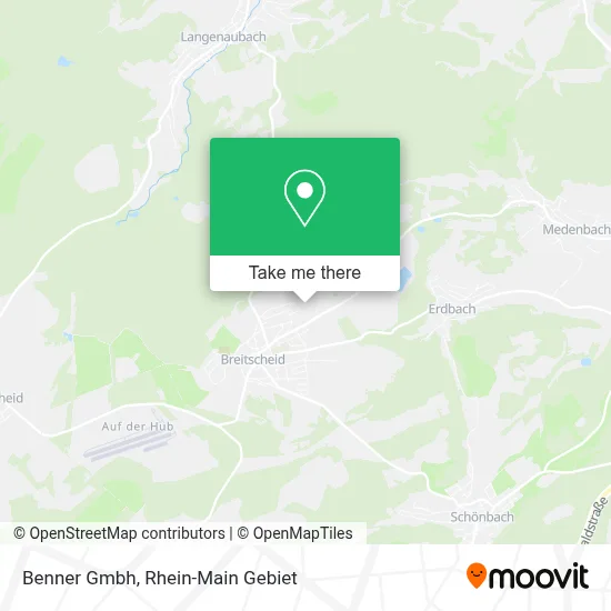 Benner Gmbh map